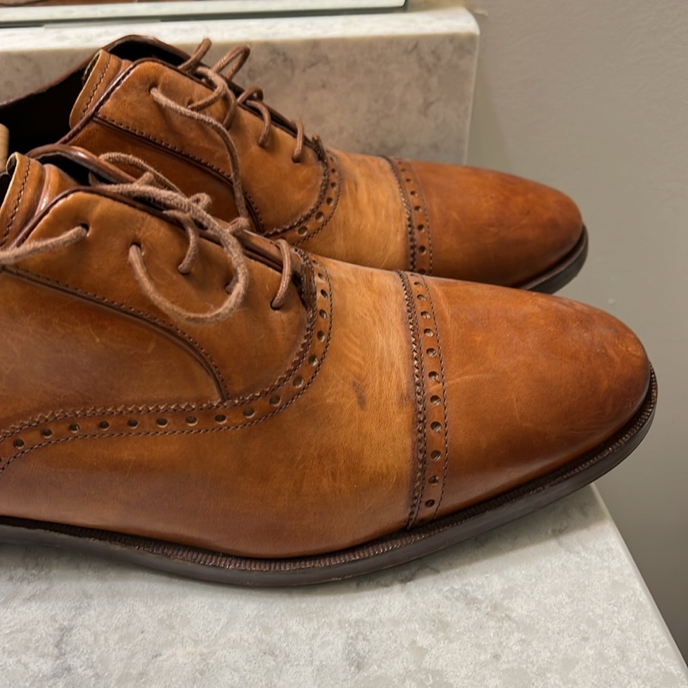 Men’s Cole Haan exquisite oxford dress shoes size 12. - Picture 3 of 10